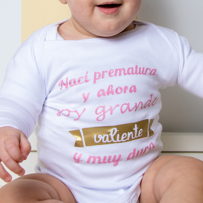 o Camiseta solidaria Nací Prematuro – Bebé Ratón