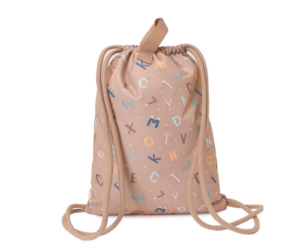 Mochila Saco Impermeable Funny Letters Personalizable - Imagen 6