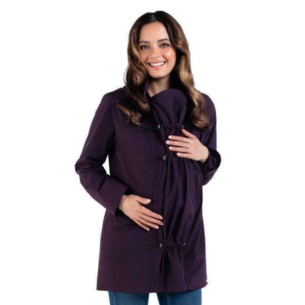 Chaqueta de Porteo y Premamá Numbat Go Wombat London Purple