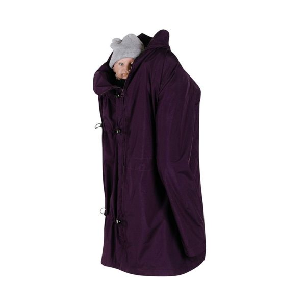 Chaqueta de Porteo y Premamá Numbat Go Wombat London Purple - Imagen 6