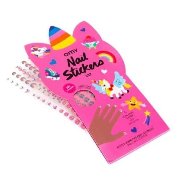 Pegatinas Omy para Uñas Unicornios