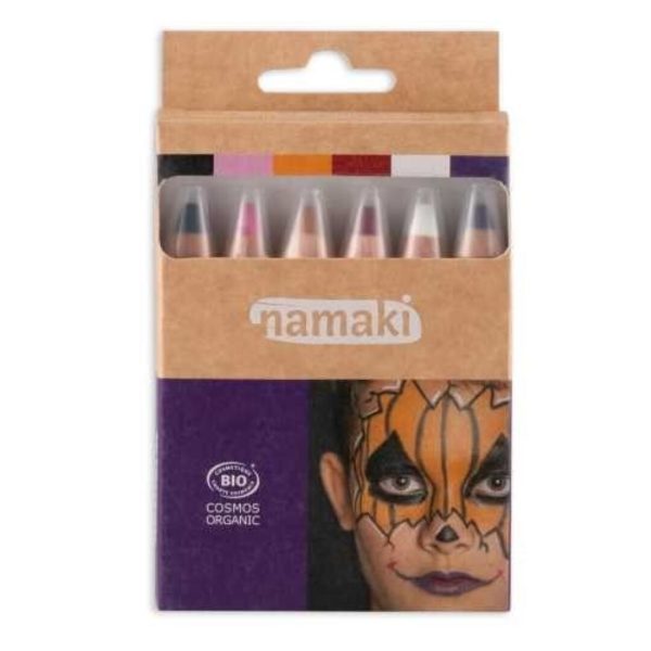 Set de 6 Lápices Maquillaje Namaki- Mundo del Terror