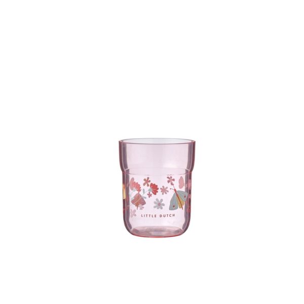 Vaso infantil Mio 250ML Flores& Mariposas Little Dutch