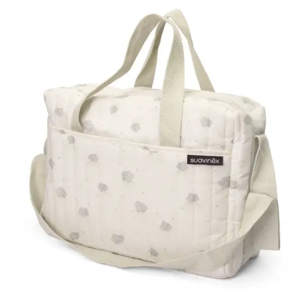 Bolso para Carro Bebé Beige con Cosmética Suavinex - Imagen 2