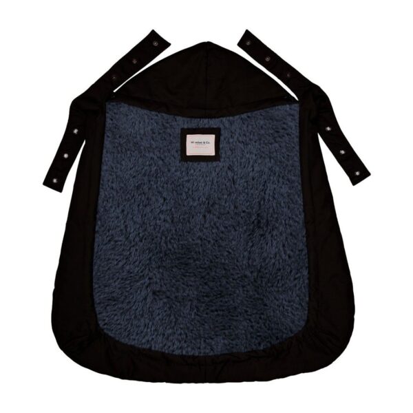 Cobertor de porteo invierno Wombat London Charcoal Grey - Imagen 2