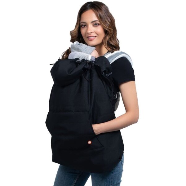 Cobertor de porteo invierno Wombat London Charcoal Grey