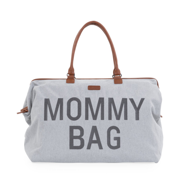 Mommy Bag Canvas Grey Childhome