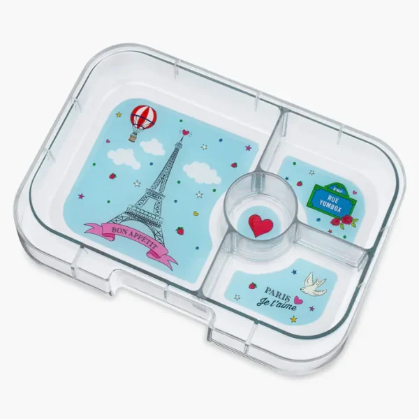 Yumbox Panino 4C Purple+Paris Je t'aime - Imagen 4