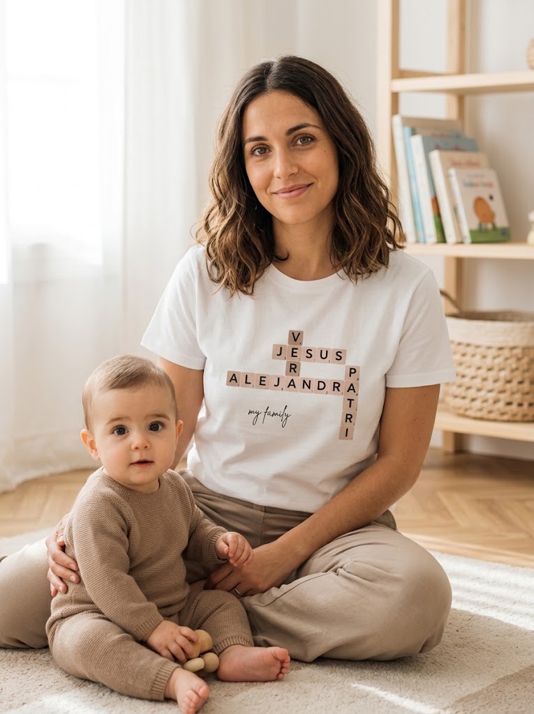 Camiseta Familia Scrabble