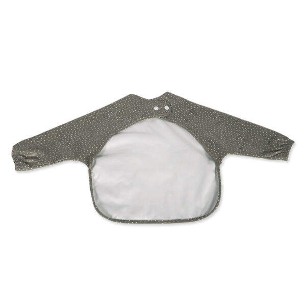 Babero con Mangas Topito Poppy Musgo Walking Mum - Imagen 2