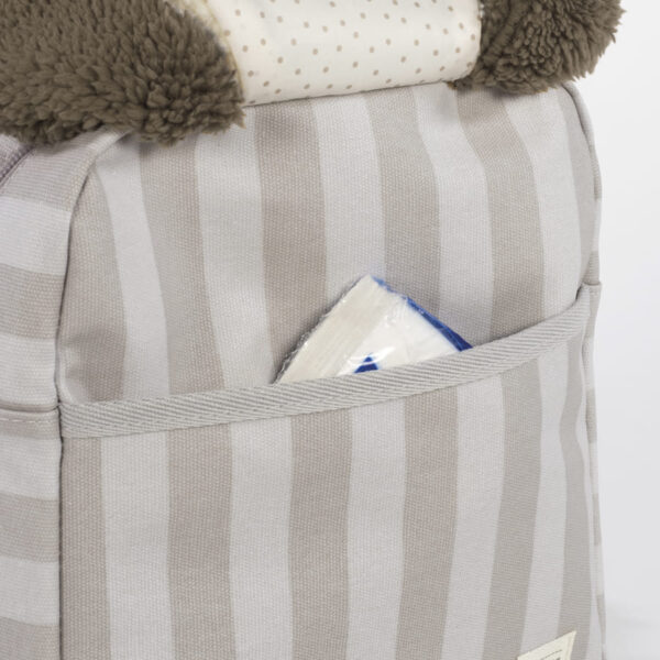 Mochila Perrito Sintra Beige Walking Mum - Imagen 6