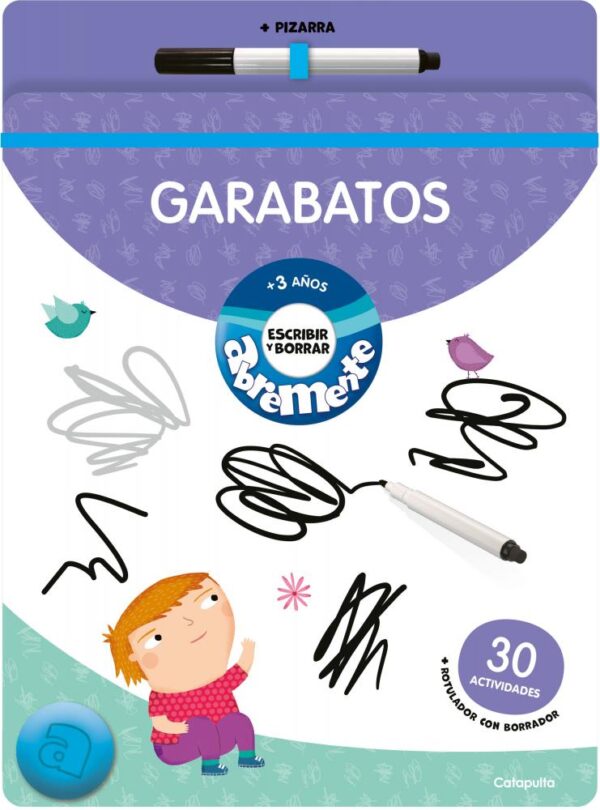 Abremente escribir y borrar - garabatos