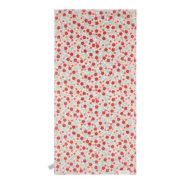Toalla de playa Sunny Flowers Multicolor Little Dutch