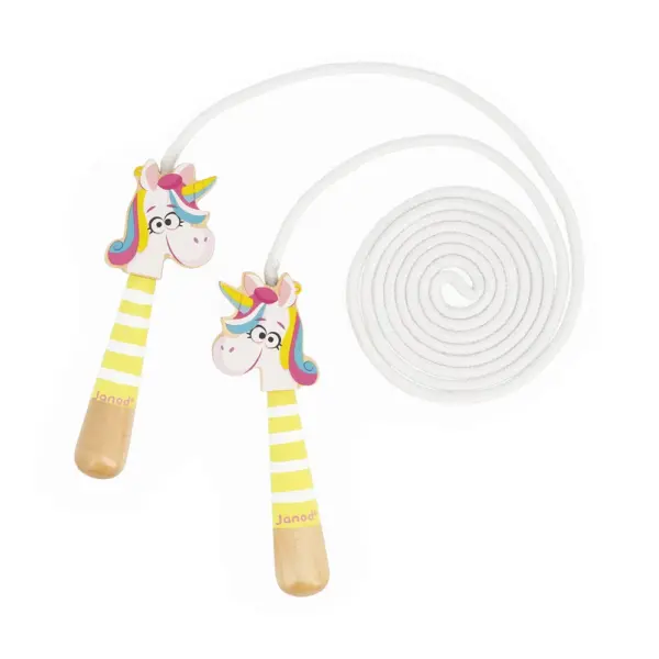 Cuerda de saltar Applepop Unicornio Janod - Imagen 2