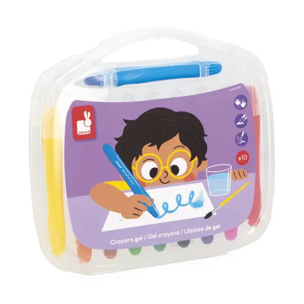 Lápices de gel x10 Janod