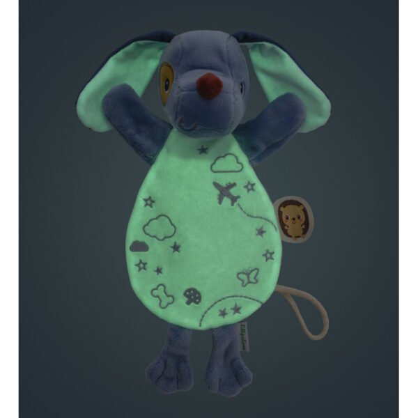 Peluche marioneta fosforescente Jules Lilliputiens - Imagen 2