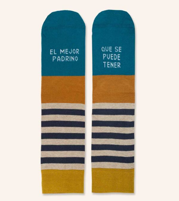 Calcetines "El mejor padrino que se puede tener" - low impact  T 42-46