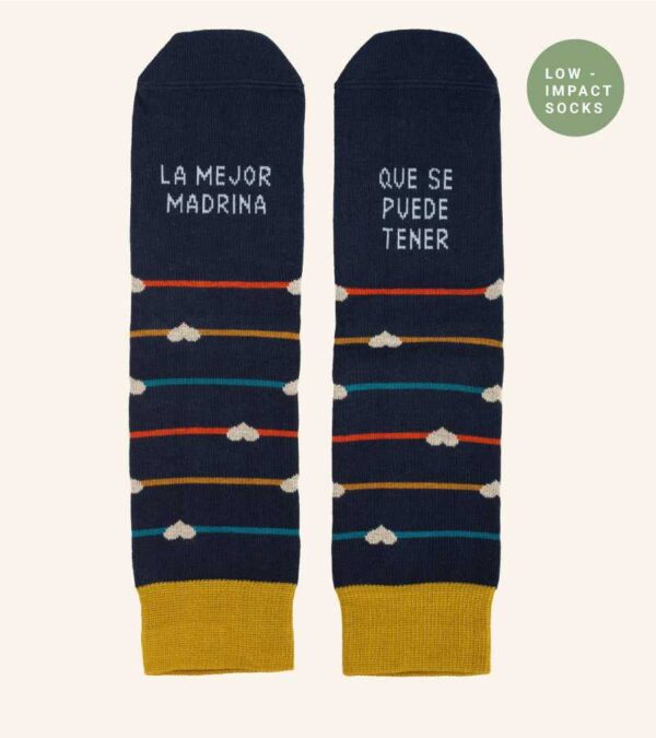 Calcetines "La mejor madrina que se puede tener" - low impact  T 36-41