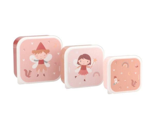 3 Cajas Almuerzo Wild Fairies Tutete