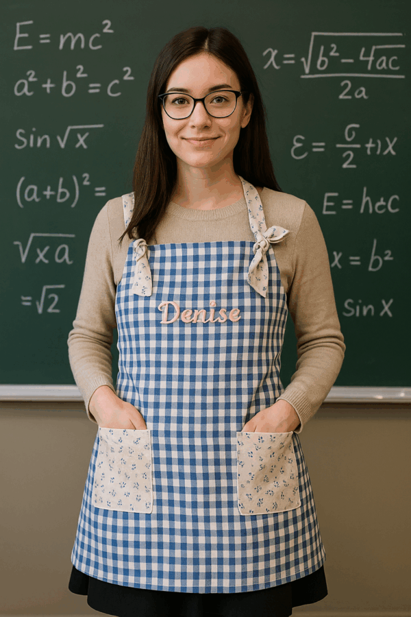 Diseña tu Bata de Profe/ Maestra Verano - Estola