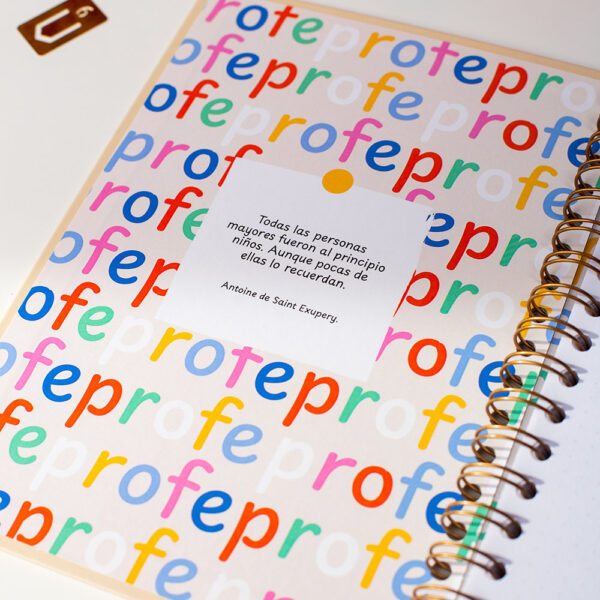 Libreta "Profe más guay no hay" - Imagen 3