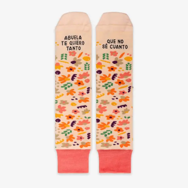 Calcetines "Abuela, te quiero tanto que no sé cuánto" T 36-41