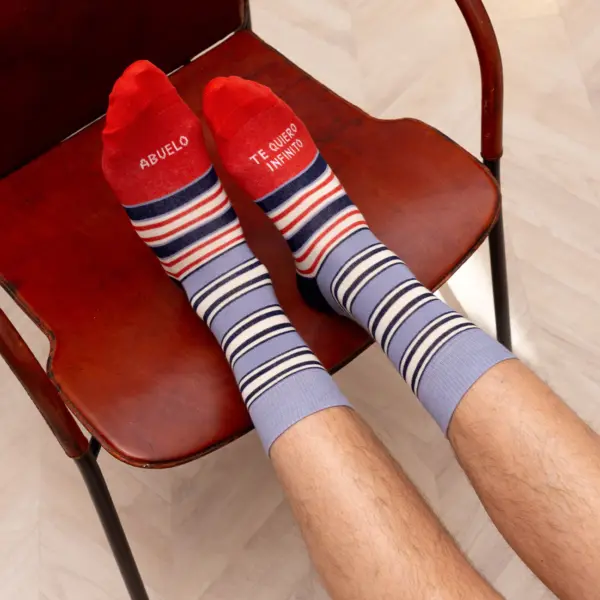 Calcetines "Abuelo, te quiero infinito" T 42-46 - Imagen 4