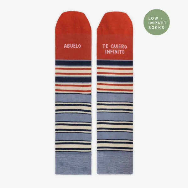 Calcetines "Abuelo, te quiero infinito" T 42-46