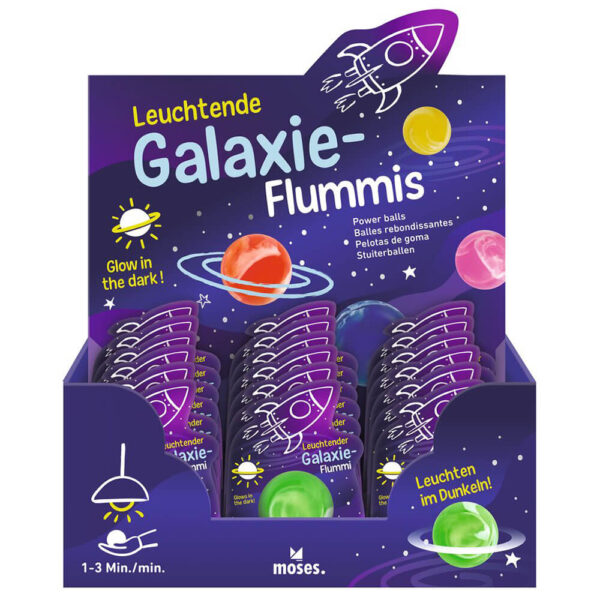 Bolas saltarinas Galaxia brillante Moses