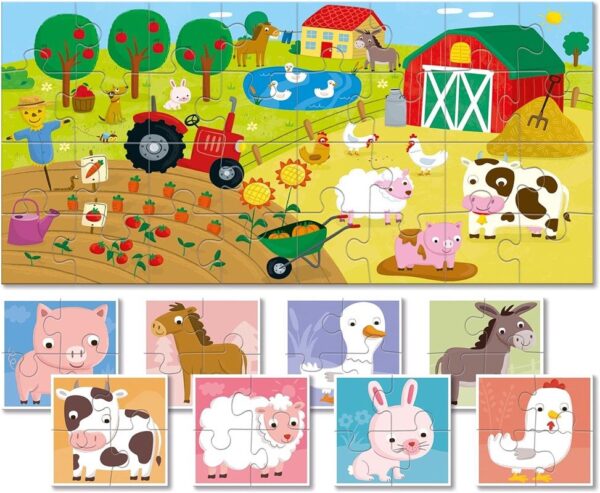 Dudù Baby Puzzle Collection - La Granja Ludattica - Imagen 2