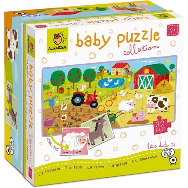 Dudù Baby Puzzle Collection - La Granja Ludattica