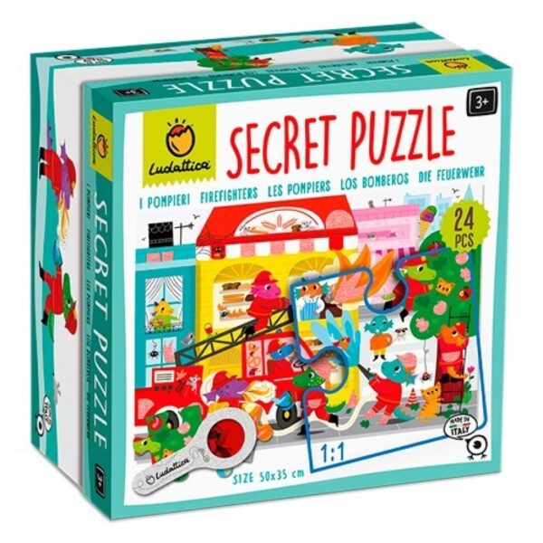 Secret Puzzle - Bomberos Ludattica