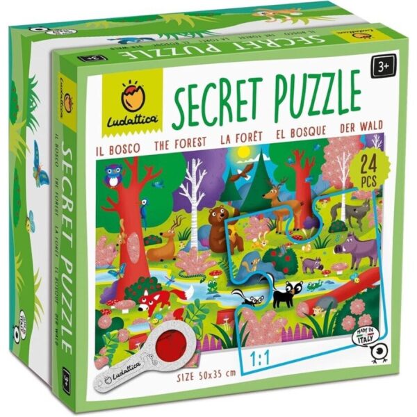 Secret Puzzle - El bosque Ludattica