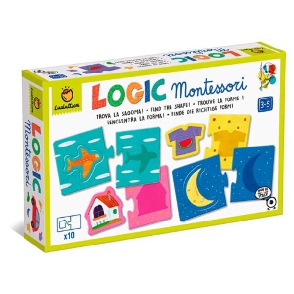 Logic Montessori - Encuentra la Silueta Ludattica