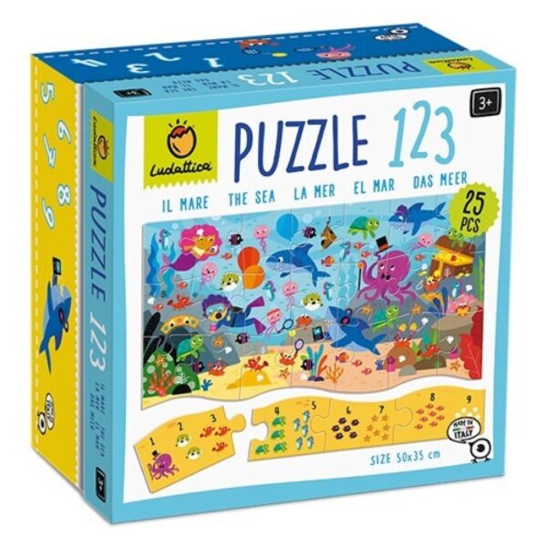 Puzzle 123- El Mar Ludattica