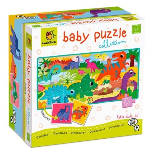 Dudù Baby Puzzle Collection - Dinosaurios Ludattica