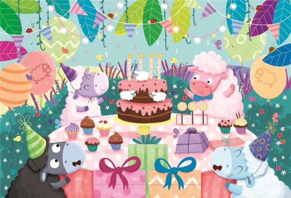 Giant Puzzle - Feliz Cumpleaños Ludattica - Imagen 2