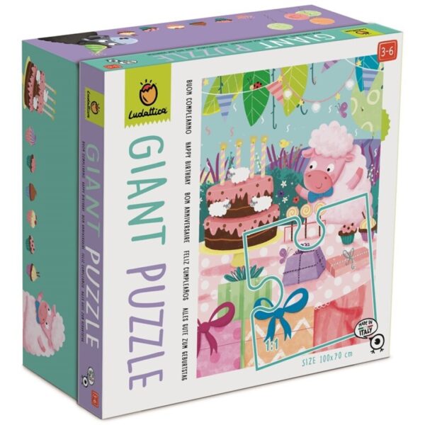 Giant Puzzle - Feliz Cumpleaños Ludattica