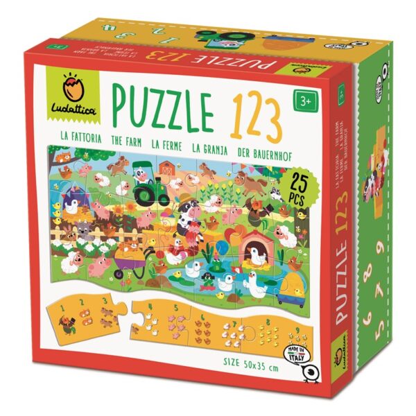 Puzzle 123-La Granja Ludattica - Imagen 2