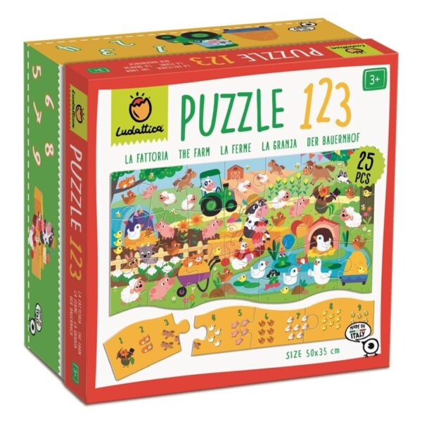 Puzzle 123-La Granja Ludattica