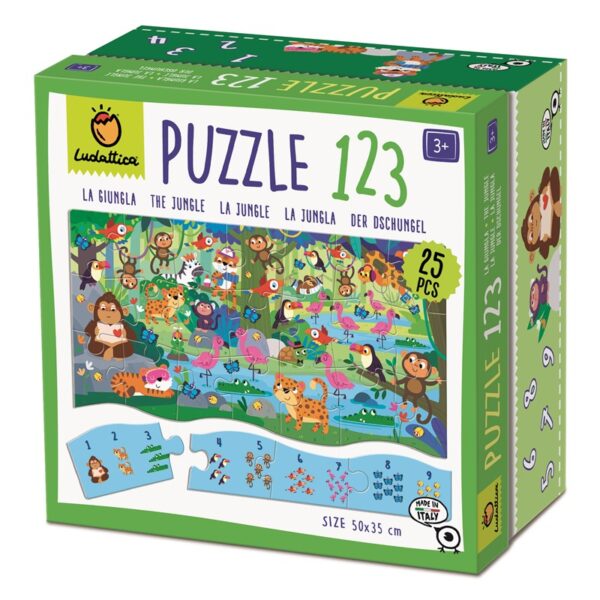 Puzzle 123-La Jungla Ludattica - Imagen 2