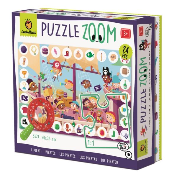 Zoomy Puzzle - Tesoro Pirata Ludattica - Imagen 2