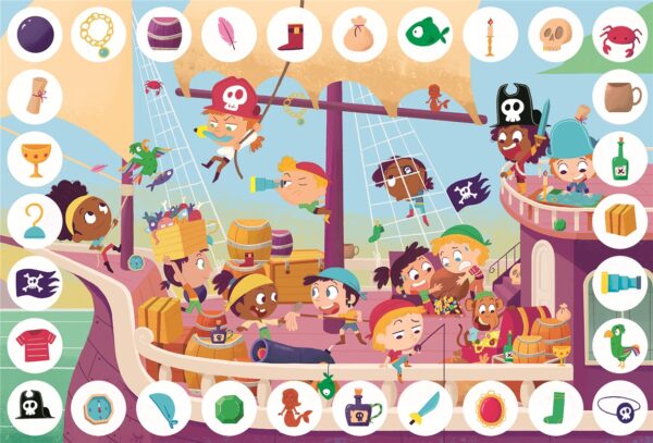 Zoomy Puzzle - Tesoro Pirata Ludattica - Imagen 4