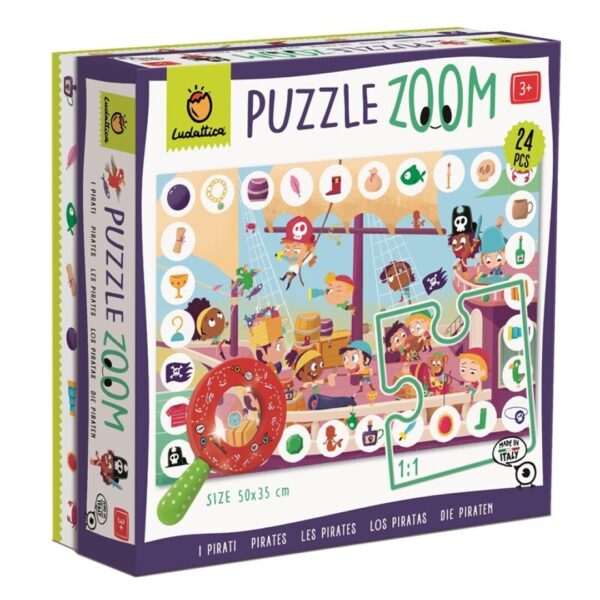 Zoomy Puzzle - Tesoro Pirata Ludattica
