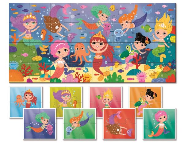 Dudù Baby Puzzle Collection - Sirenas Ludattica - Imagen 2
