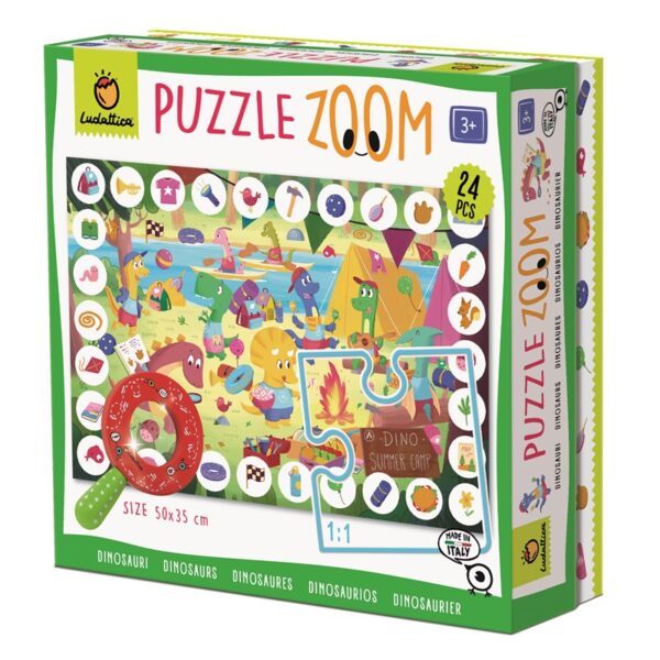 Zoomy Puzzle - Dinosaurios Ludattica - Imagen 2