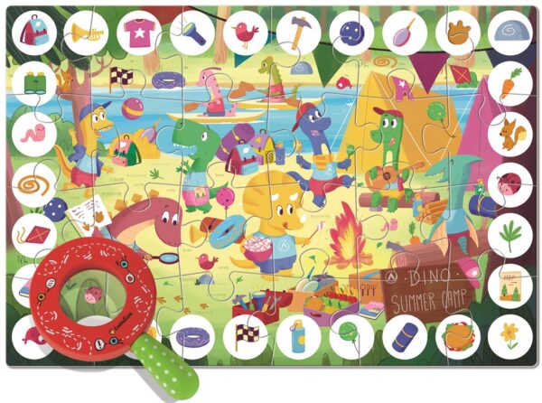 Zoomy Puzzle - Dinosaurios Ludattica - Imagen 3