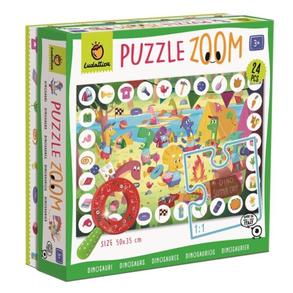 Zoomy Puzzle - Dinosaurios Ludattica