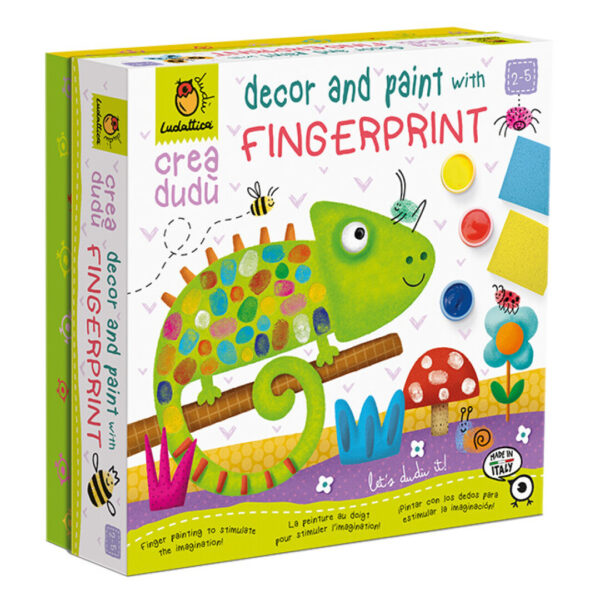 Crea Dudù - Decorar y Pintar con Huellas Ludattica