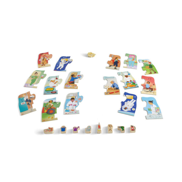 Mis Primeros Juegos - Memo de las Profesiones Haba - Imagen 2